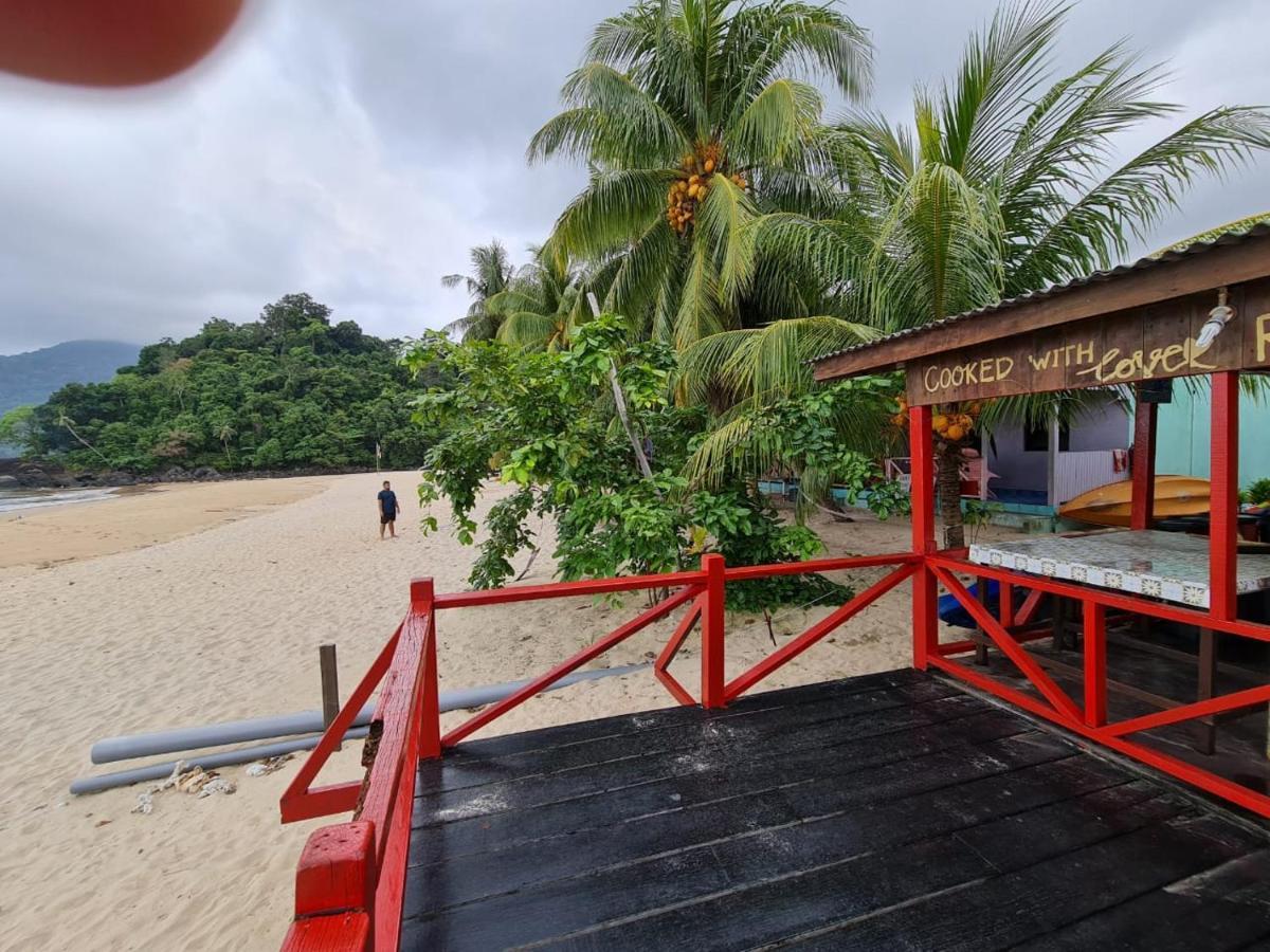 Rainbow Tioman Cottage Kampong Juara Bagian luar foto